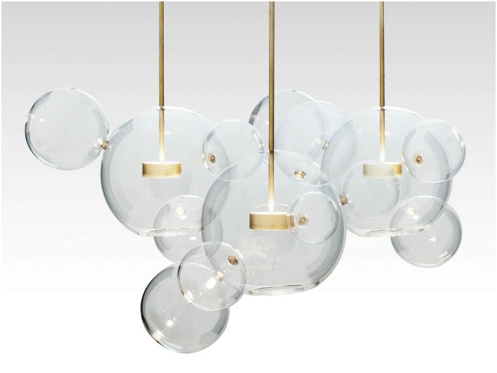 Fantastische handgemaakte bubbellamp van studio-ontwerpers van Giopato & Coombes.