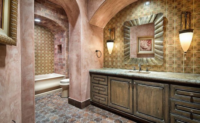 Badkamer in Marokkaanse stijl