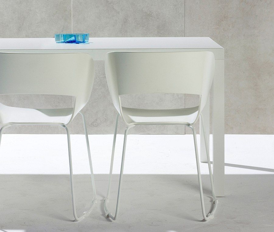 Mooie design stoelen in het wit