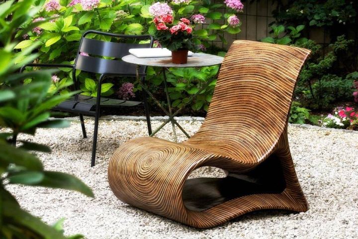 Mooie fauteuil voor op terras of tuin