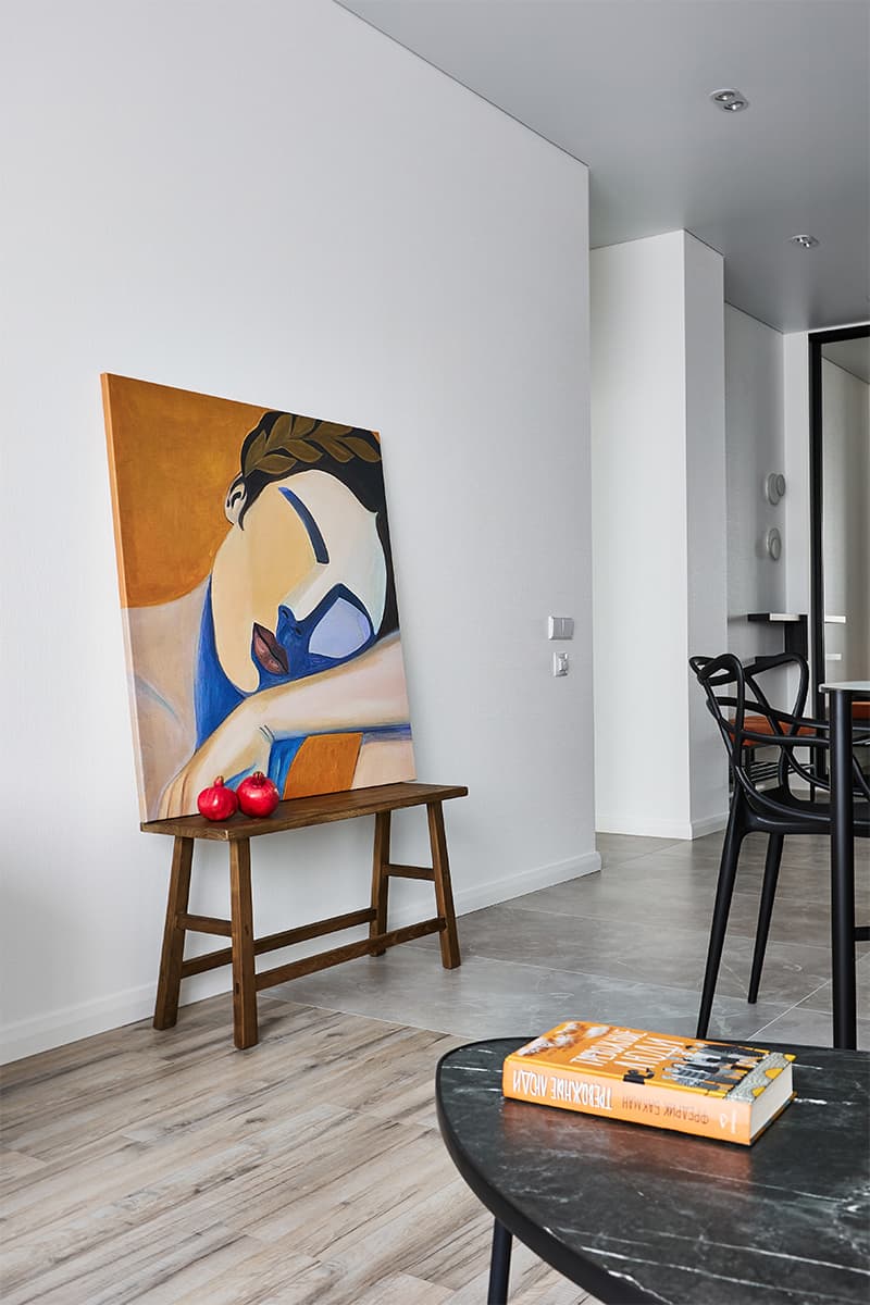 Inspirerend appartementinterieur met kunst te huur - project Bezformi studio