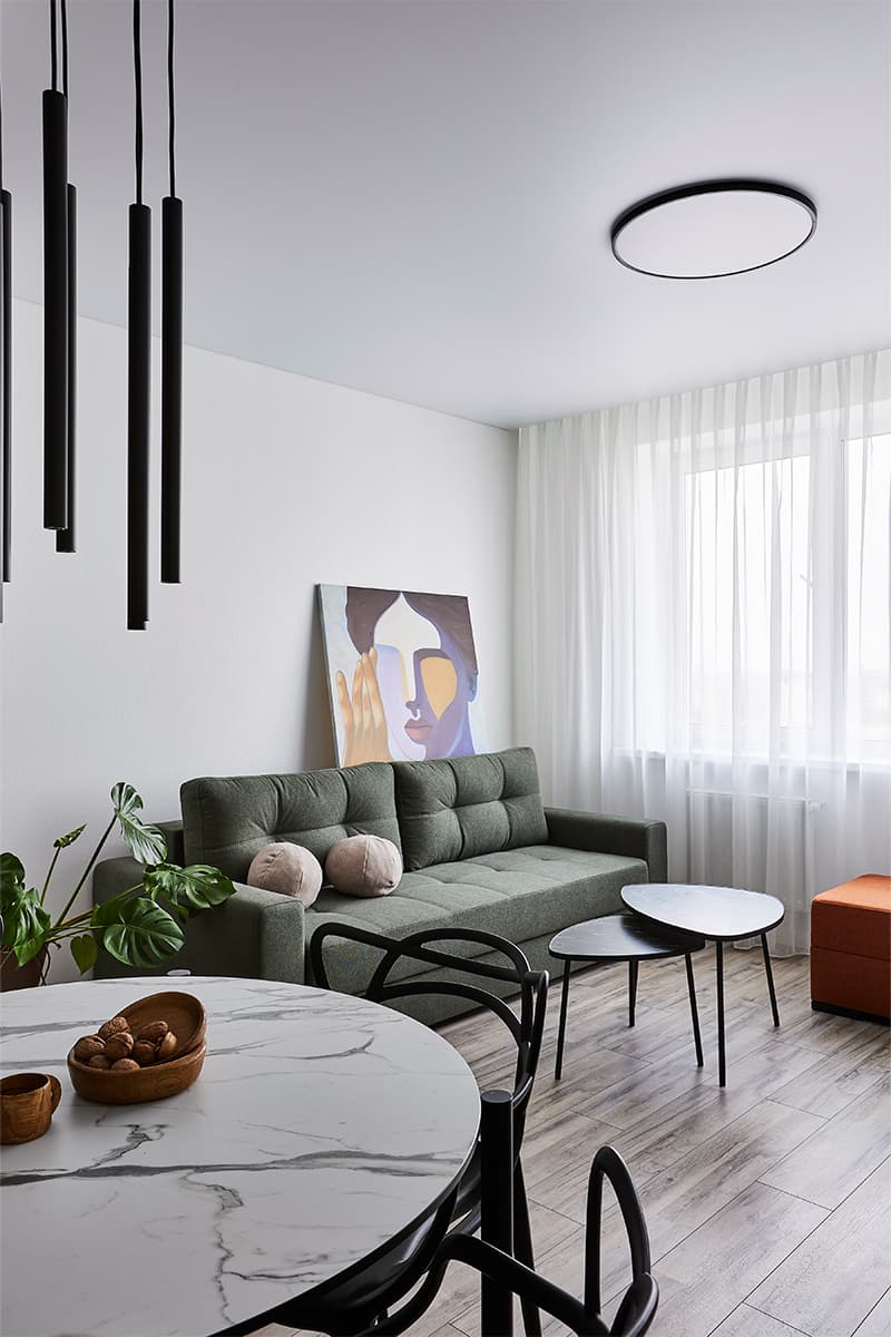 Inspirerend appartementinterieur met kunst te huur - project Bezformi studio