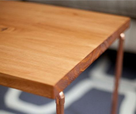 een houten tafel maken